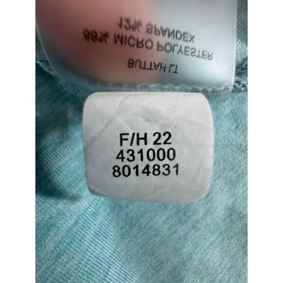 "TITLE NINE" Aqua Blue Tank Top SZ S Women's Runner Jogging Gym Workout Aerobics - Picture 8 of 9